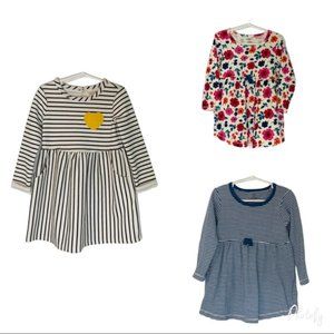 Girl’s 4T Dresses Set of 3 Various Prints
